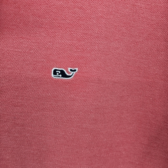 Vineyard Vines men's coral polo men's size xl - Picture 6 of 6
